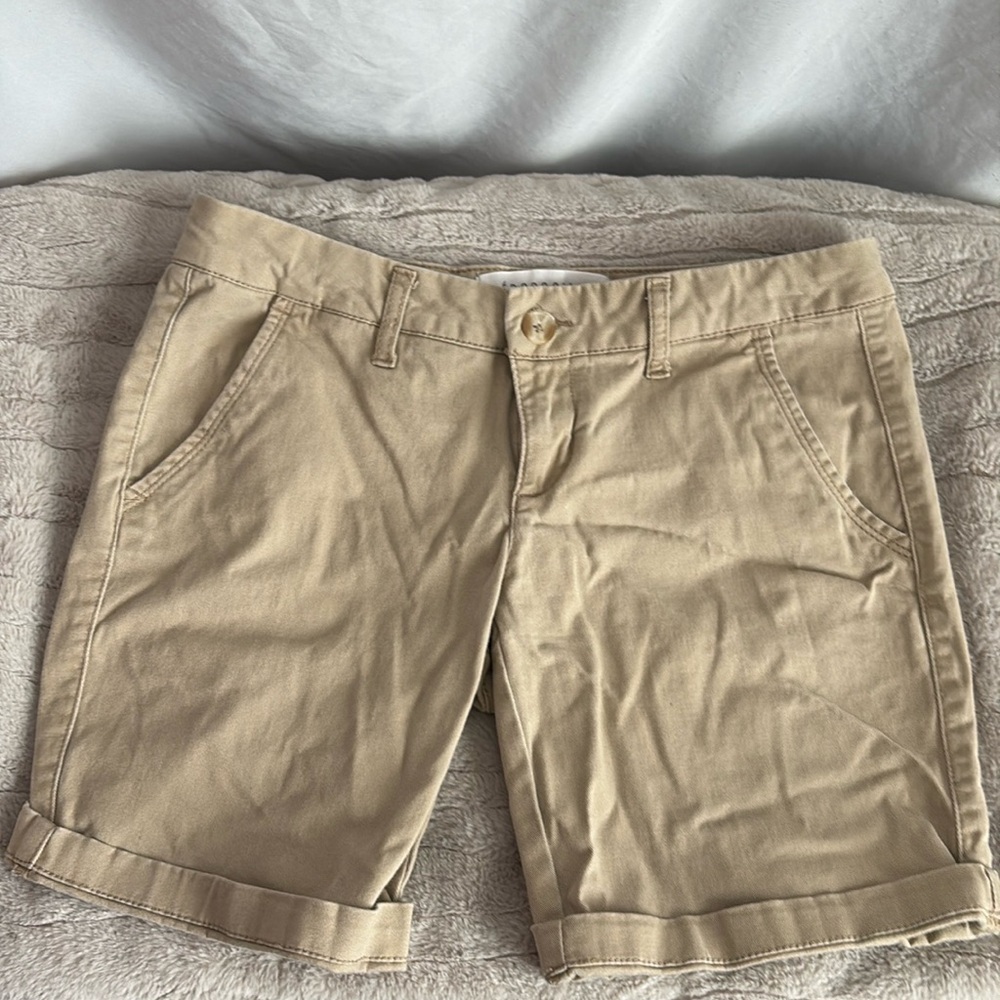 SM280 Aeropostale twill bermuda shorts